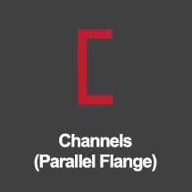 Channels Parallel Flange