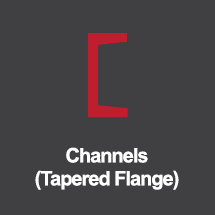 Channels Tapered Flange
