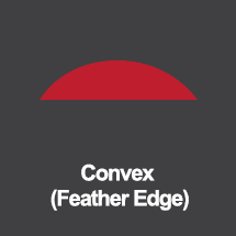 Convex Feather Edge